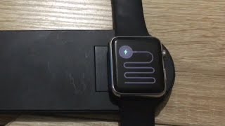 Apple Watch Tidak Bisa Mengisi Baterai atau temperatur panas - stuck snake logo part 1