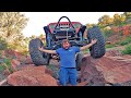 First time rock crawling a jeep tj with 42 tires