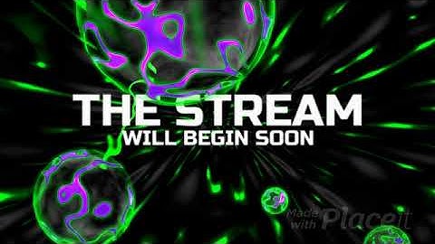 Particles Loop Animation Video Maker for a Twitch Starting Screen