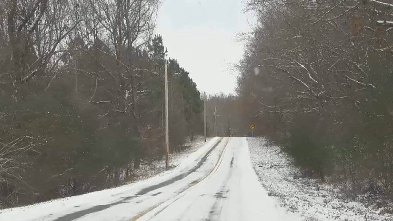 Road crews continue to work on roads - YouTube