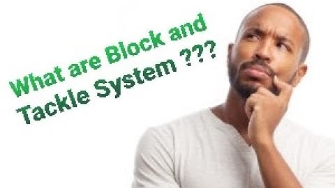 Block and tackle system of pulleys / Combination of pulleys / ICSE / 10th Grade / Physics / Machines