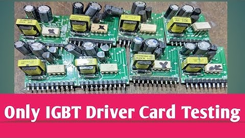 Only IGBT Driver Card Testing || 1kva to 3kva Online ups Igbt Driver card