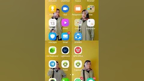 Hasil projek dari membuat toast dan listview menggunakan eclipse