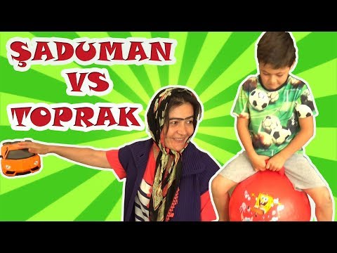 Şaduman abla oyuncak oynuyor. Komik ve eğlenceli çocuk videosu