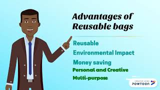 USE REUSABLE BAGS STOP USING PLASTIC BAGS