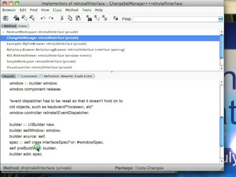 Changing the UI Look in VisualWorks