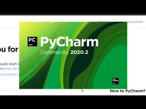 Install PyCharm on Windows 10