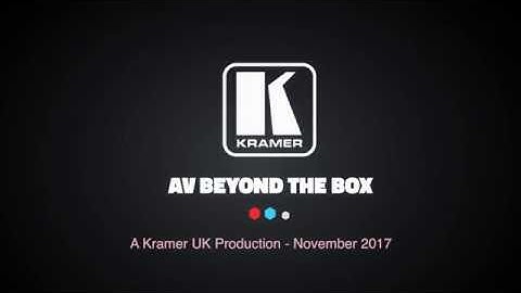 NEW Kramer VP-440H2 4K60 Switcher Scaler