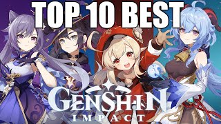 TOP 10 BEST Heroes in Genshin Impact