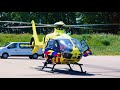 Take Off Traumahelikopter Lifeliner 3 (PH-LLN) vanaf het Jeroen Bosch Ziekenhuis