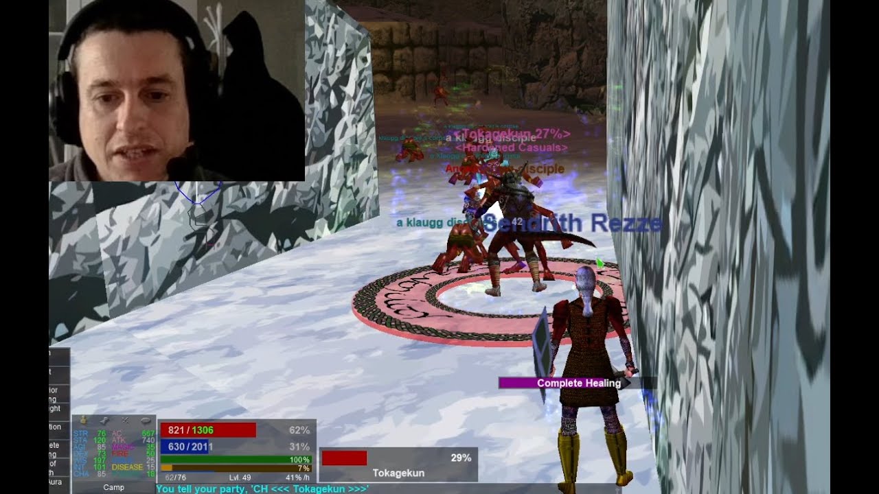 Sendrith [HIE CLR] on Quarm (lvl 48-49) ~ 22. FINALLY 90% REZ! Dingin ...