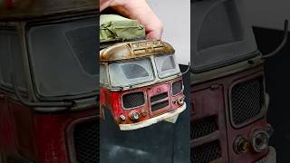 Bus Before & After Project Part 2🤩 #3dprinting #automobile #painting #scalemodel #miniature @lasercreation-world1981