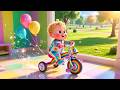 Tricycle Zoom 123 Ride 🚲🔢 Fun Counting Song for Kids | Learn Numbers 1 to 10