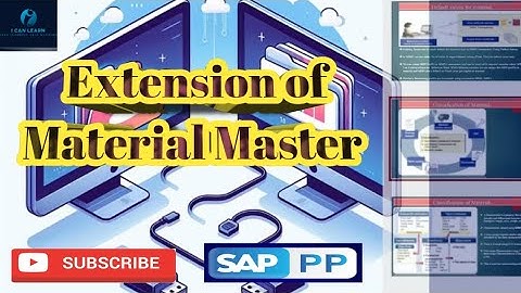 Day 13- how to Extension of Material Master from one plant to other 