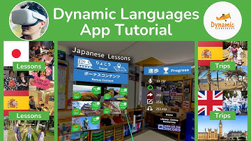 Dynamic Languages VR App Tutorial - Language and Culture Exploration in VR