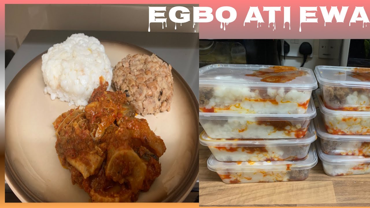 How to Cook Egbo Ati Ewa Pelu Ata Dindin (Traditional Yoruba Food