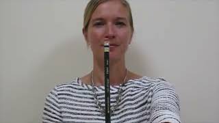 Pencil Pushups: Vestibular Exercise