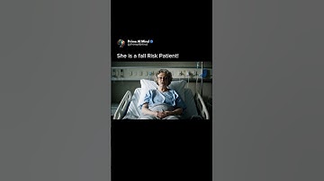 She is a fall risk patient! 🤣 #veo3 #ai #Google #Gemini #flow #comedy #nurselife