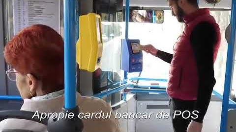 Primele mijloace de transport în comun din care puteți cumpăra bilete cu cardul contactless