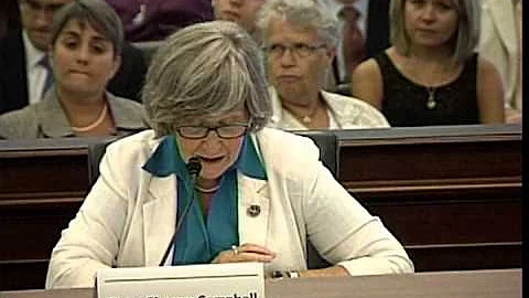 Sister Simone Campbell Testifies before House Budg...