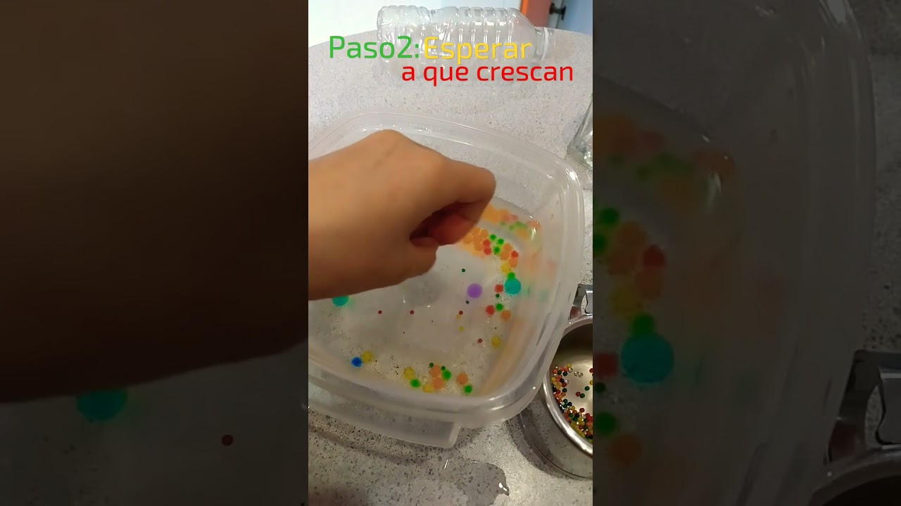 Cómo hacer ORBEEZ FLUORESCENTES  ORBEEZ RADIACTIVAS - Experimentos y  Juegos 