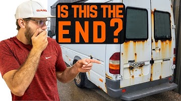 Treating RUST & Saving A Rusty Sprinter Campervan!