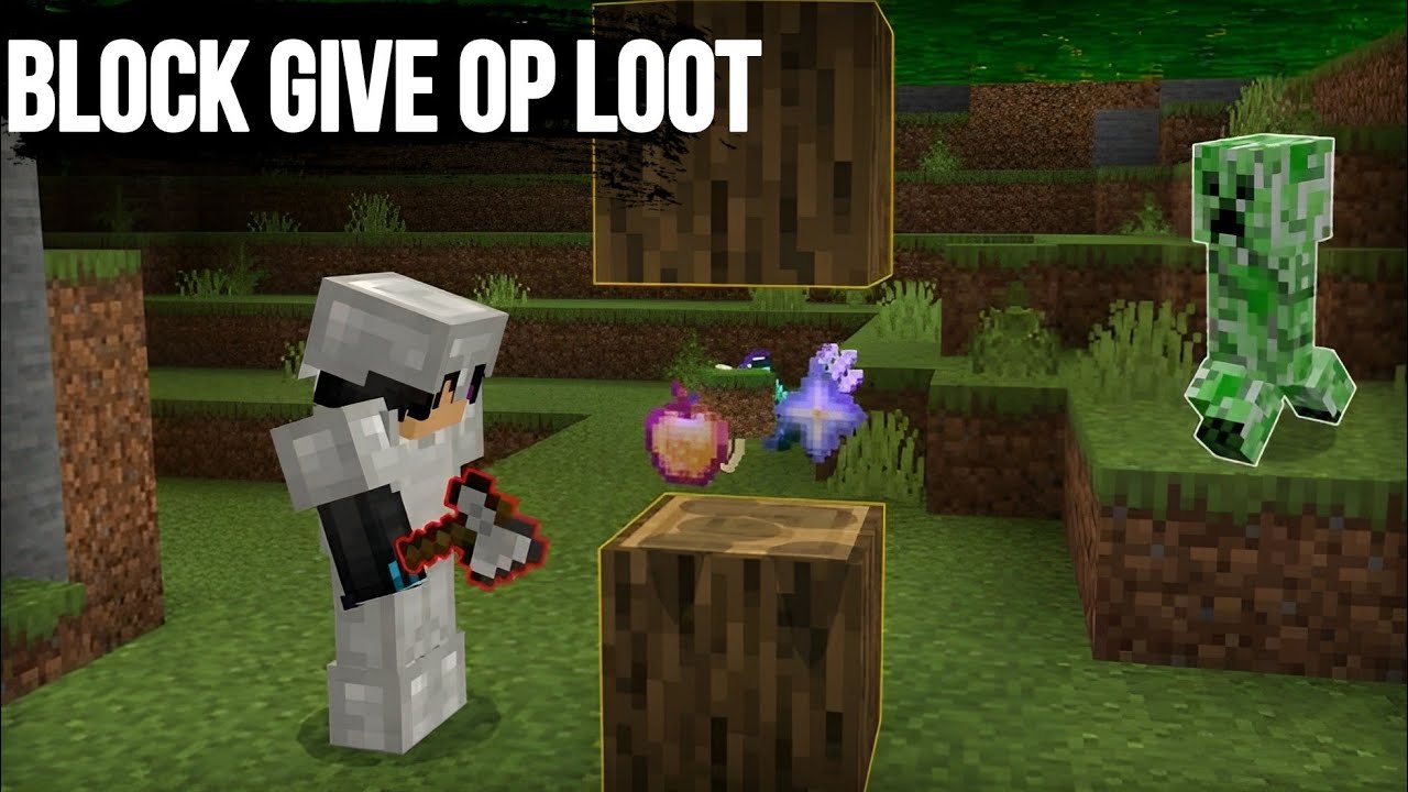 Random loot - Breaking Any block || minecraft random drops || part 2 ...