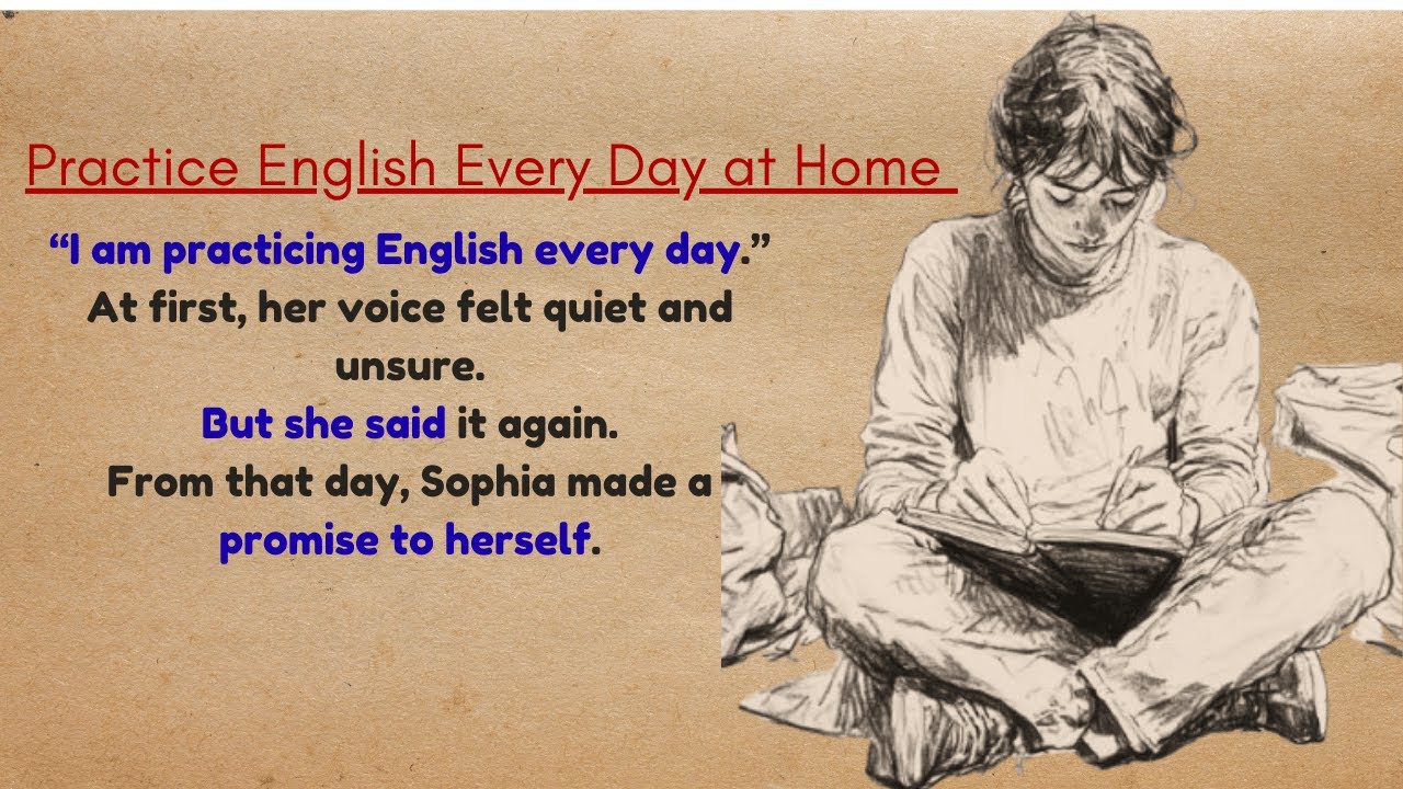 Practice English Every Day at Home 🇺🇸 | Long English Listening Story | Improve English Naturally