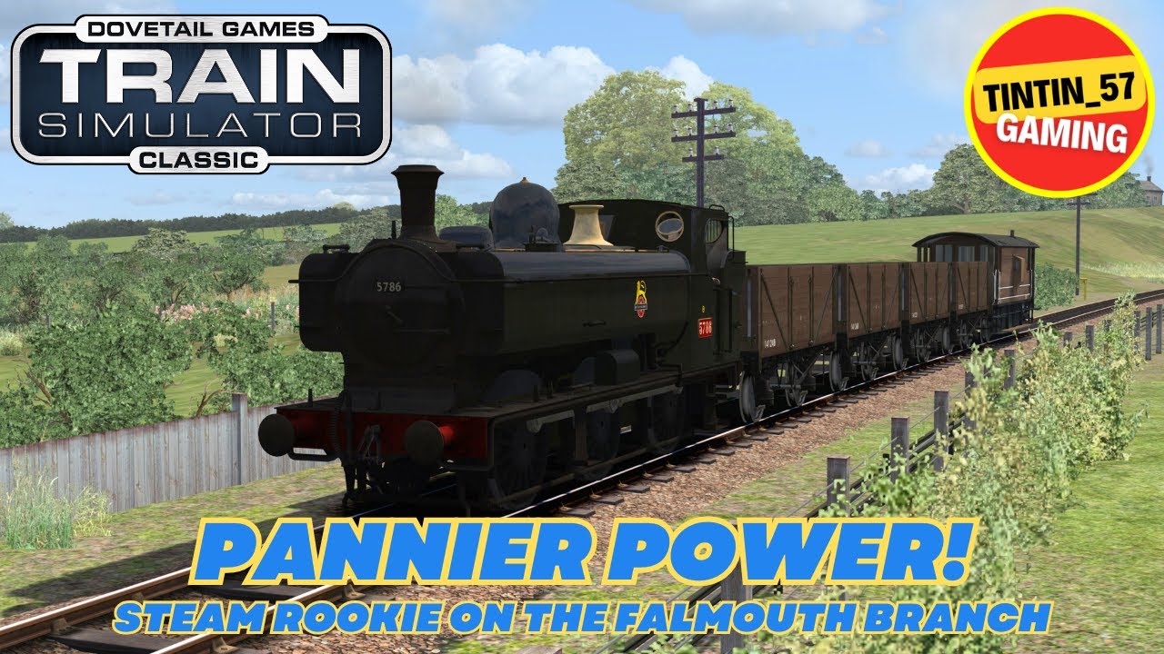 PANNIER POWER | STEAM ROOKIE ON THE FALMOUTH BRANCH | TRAIN SIMULATOR CLASSIC
