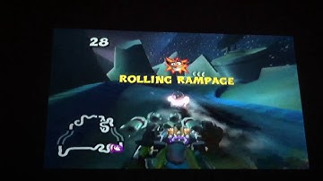Crash Tag Team Racing Record: Rolling Thunder 74 Kills ( Craters on Uranus using Pasadena )