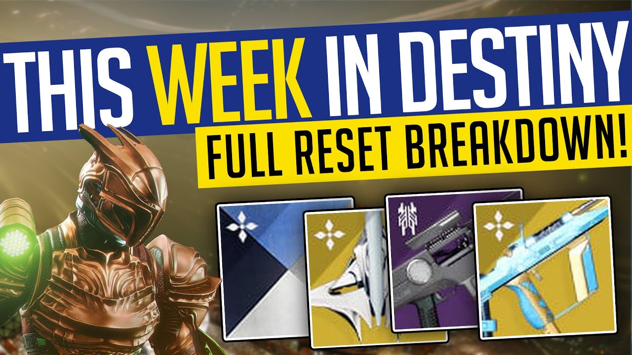 Destiny 2 | THIS WEEK IN DESTINY - 28th December! BONUS Ranks, Adept Rewards & Vendor Update!
