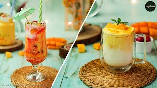 Mango Mastani & Mango Dalgona Recipe By SooperChef