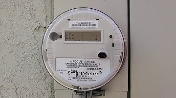 Reading Display On Your PGE Smart Meter