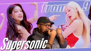 fromis_9 'Supersonic' STUDIO CHOOM REACTION | VISUALS IN EVERY DIRECTION 😍