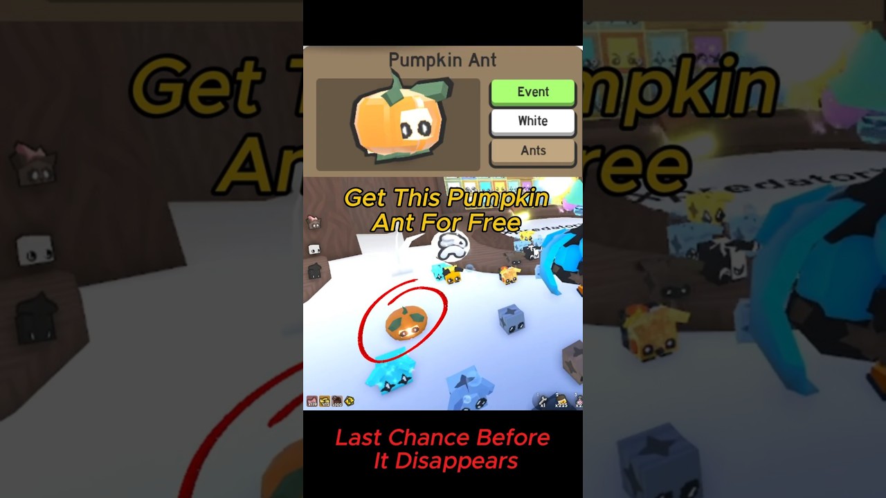 Pumpkin Ant Last Chance! Ant Simulator 2 