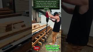 Deck Support Construction