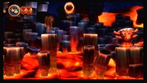 Donkey Kong Country Returns Episode 8-World 8 (All Levels in the Volcano)