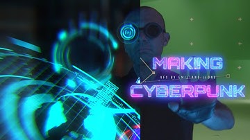 Making Cyberpunk Video, VFX BREAKDOWN by Emiliano Leone