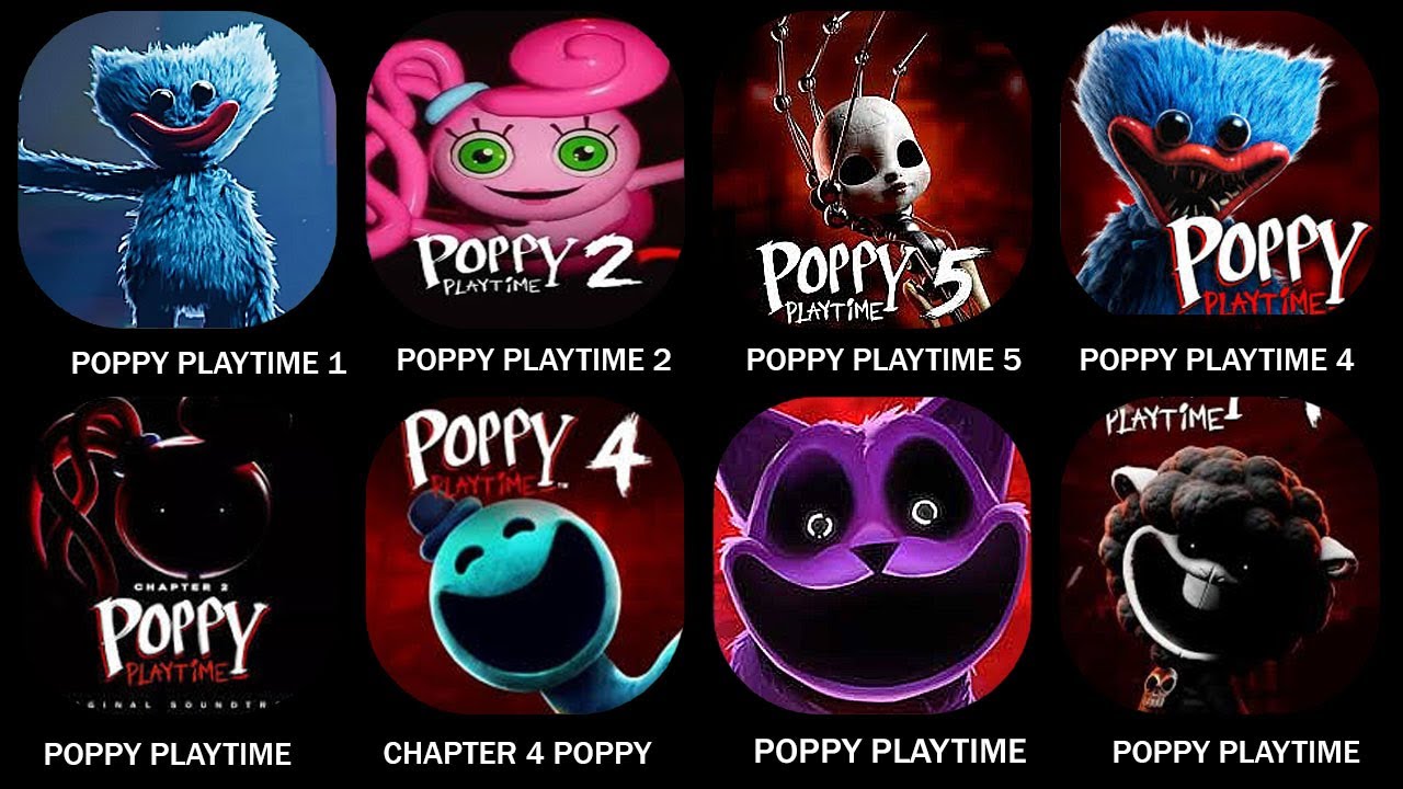 Poppy Playtime Mobile Chapter 1, 2, 3, 4, 5 | Popp Playtime 3, 2 steam New Update Poppy Playtime