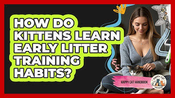 How Do Kittens Learn Early Litter Training Habits? - Happy Cat Handbook