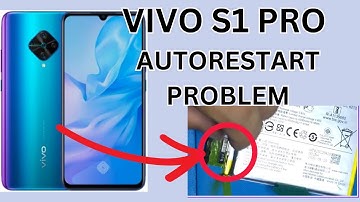 VIVO S1 PRO Restart Problem Solution