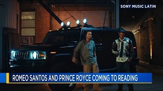 Bachata stars Romeo Santos and Prince Royce are headed to Reading on 2026 tour