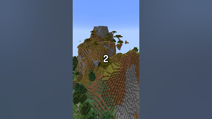 Melhores Biomas Pra Fazer Uma Casa No Minecraft!