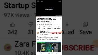 Samsung Galaxy S20 Startup Sound 20202021