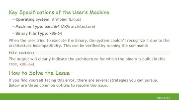 Resolving the Exec Format Error when Running Binaries on Linux