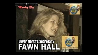 Fawn Hall Greeted by Woody @ MonkeyBar 03/21/1994