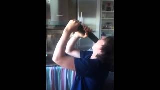 Boy Eats Huge Cuber Amazing