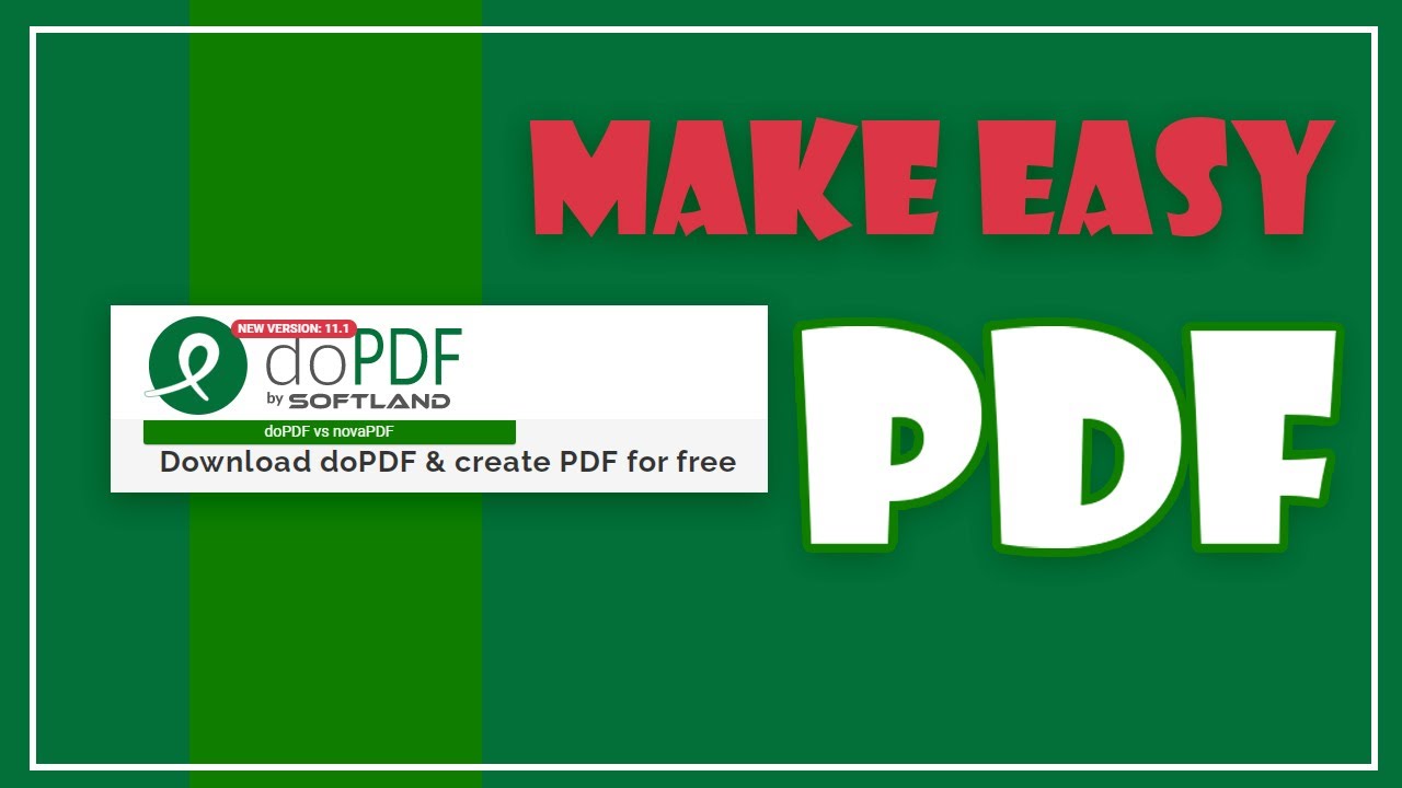 How To Download Dopdf Free 2021. - Youtube