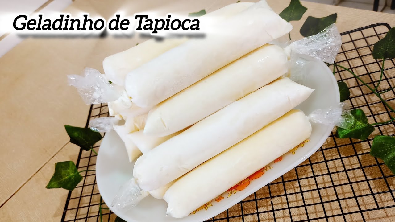 Geladinho de Tapioca Delicioso e fácil