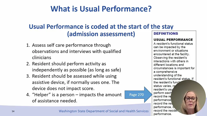 MDS3.0 Section GG Functional Abilities and Goals: Unit 4 Session 2